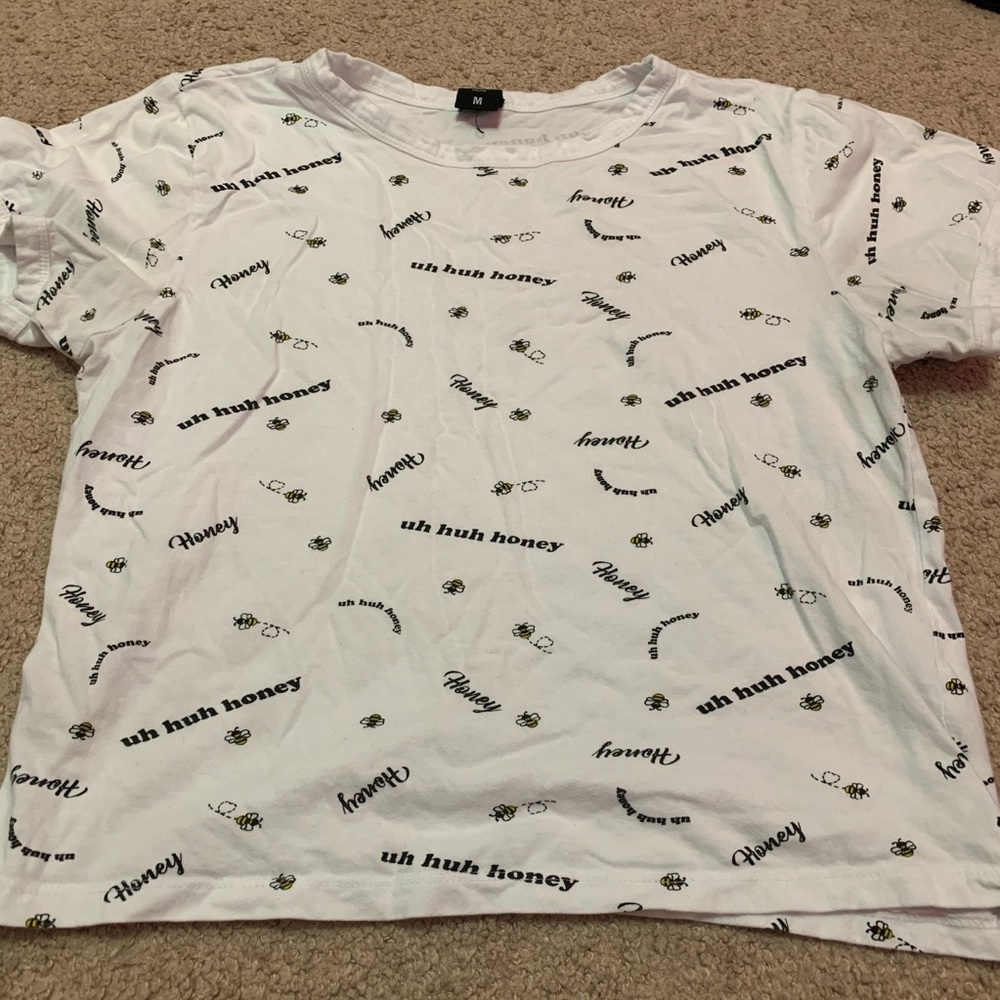 Short sleeve white shirt